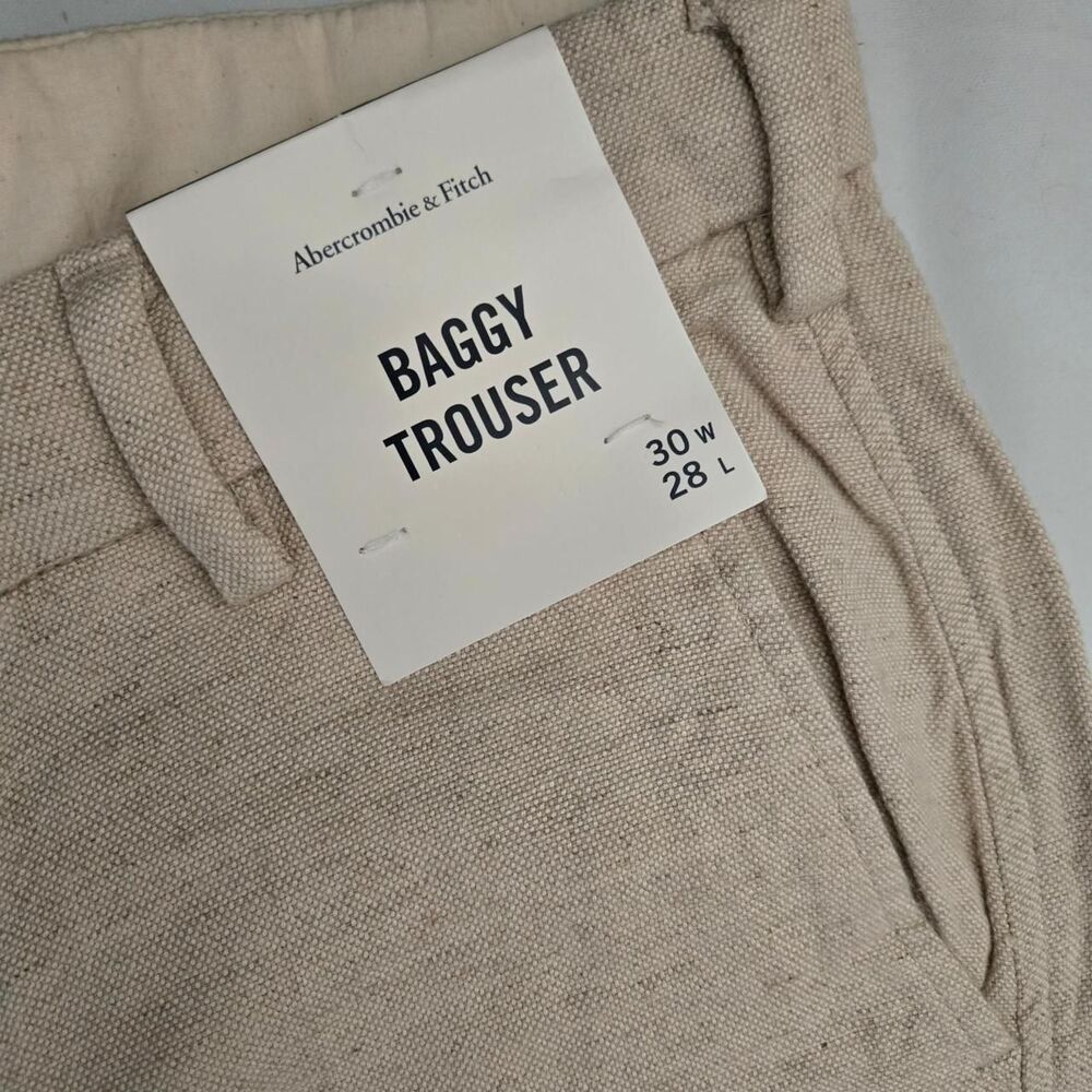 Abercrombie-fitch Women's Cream and Tan Trousers - Picture 4 of 6
